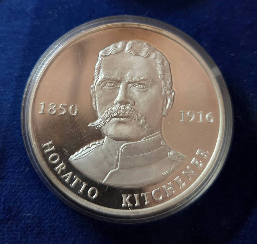 Silver Proof Set - Generals of the Anglo-Boer War
