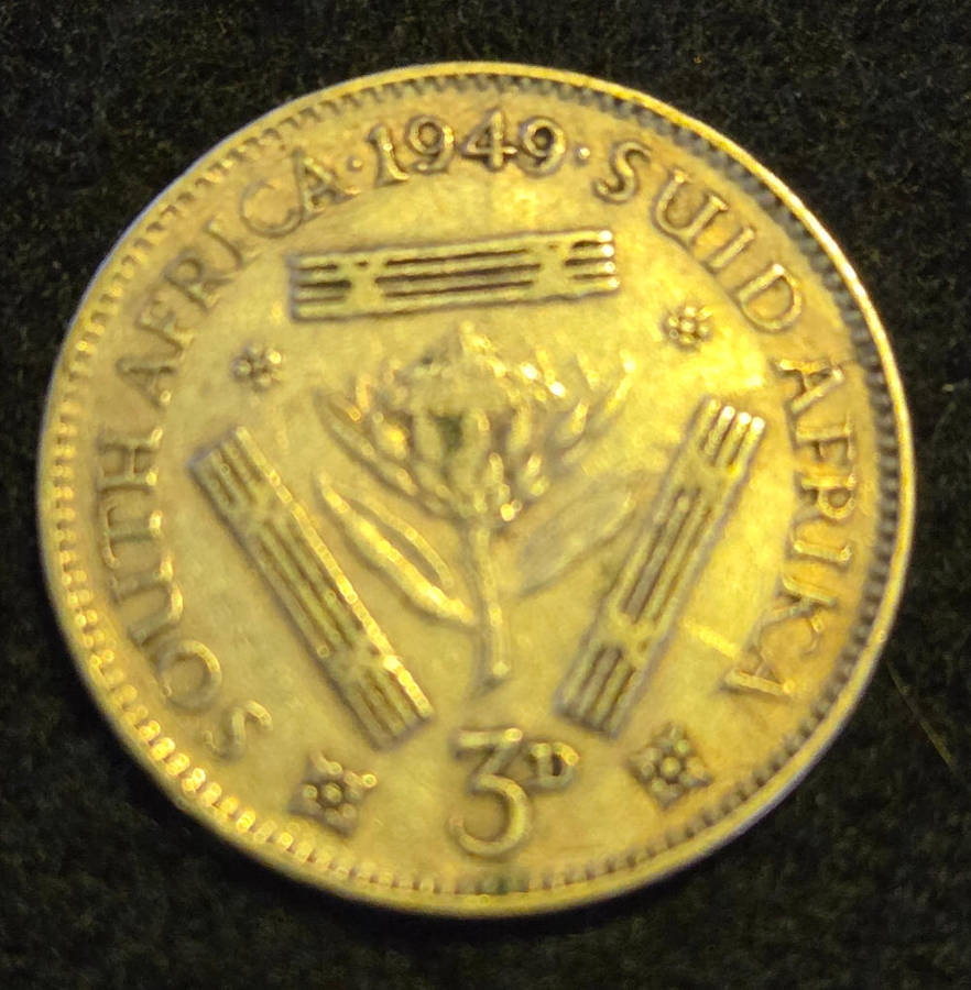 1949 - 3 Pence (lot 1 of 2)