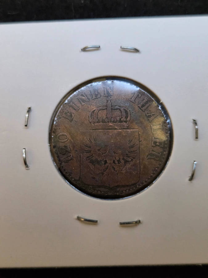 Prussia 3 Pfenning 1856