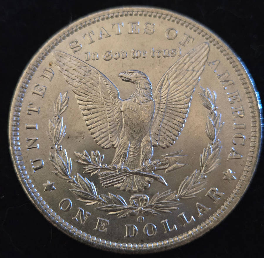 US Morgan Dollar - 1885 "O" mint mark - New Orleans
