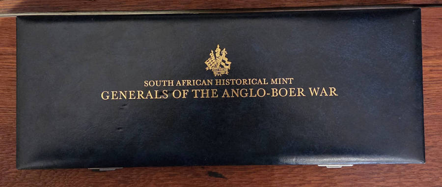 Silver Proof Set - Generals of the Anglo-Boer War
