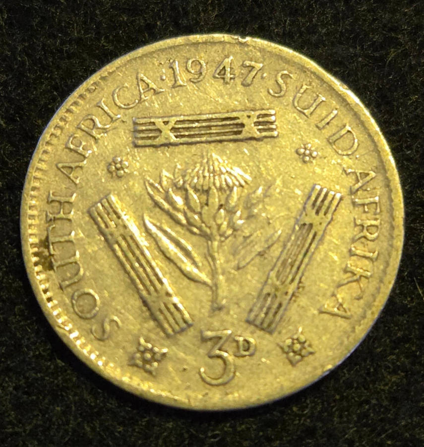 1947 - 3 Pence (lot 2 of 2)