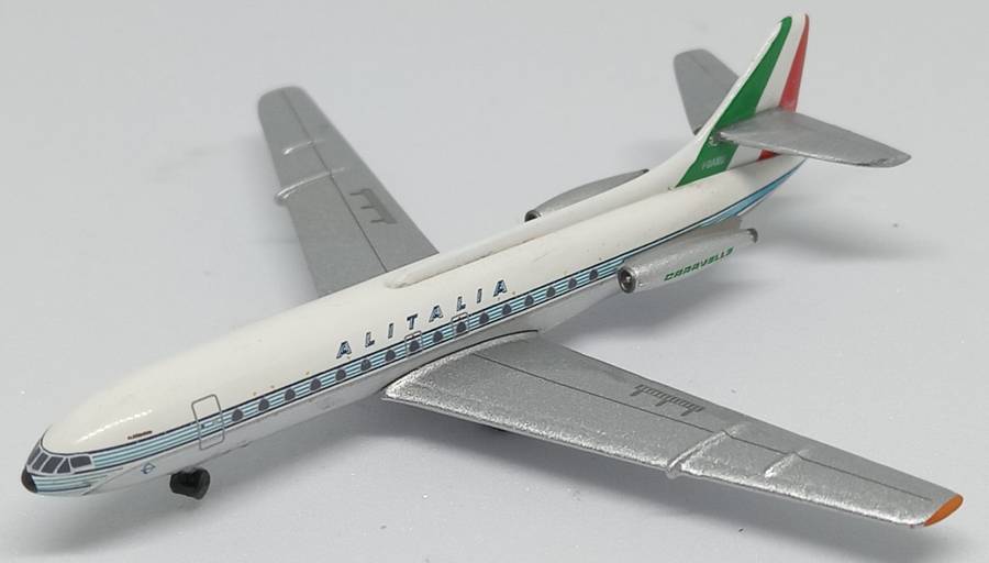 500 Inflight,  ALITALIA, SE-210 Caravelle, IF5210006, Reg.I-DAXU, 1,500 Scale
