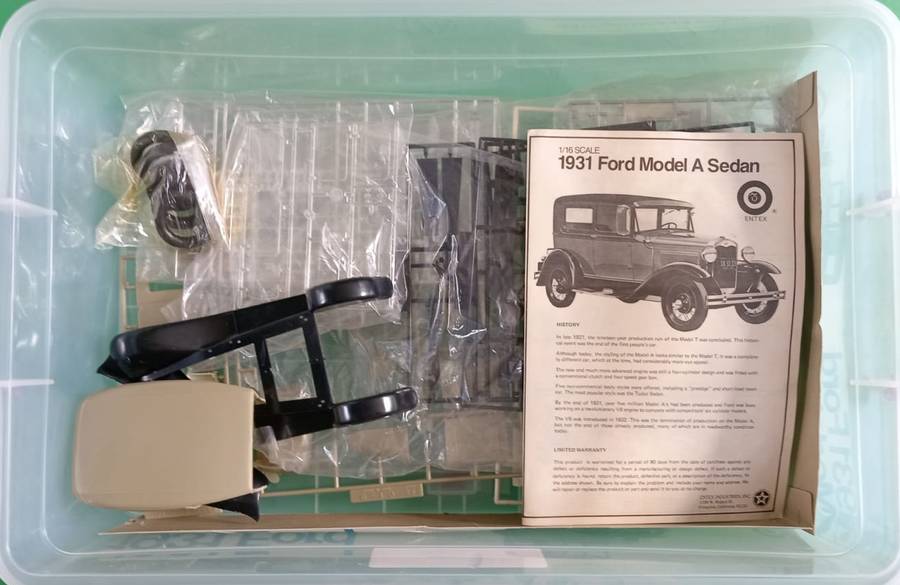 ENTEX, 1931 Ford Model A, 2 Door Sedan, 1,16 Scale NO BOX