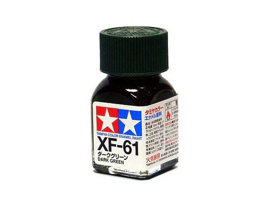 Tamiya Paint, XF-61 Dark Green Enamel (10ml)