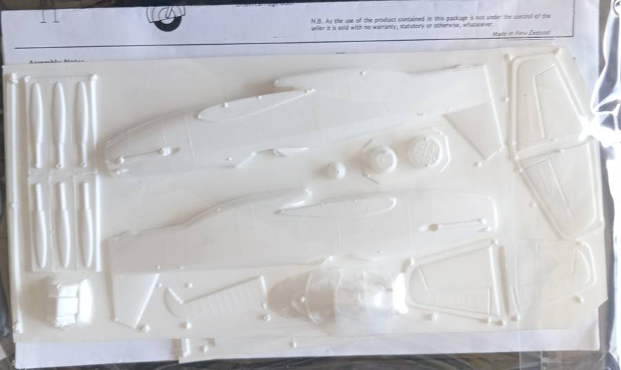 Falcon Model, Martin Baker MB5 Vacuform Model Aircraft Kit 1:72 Scale Airplane