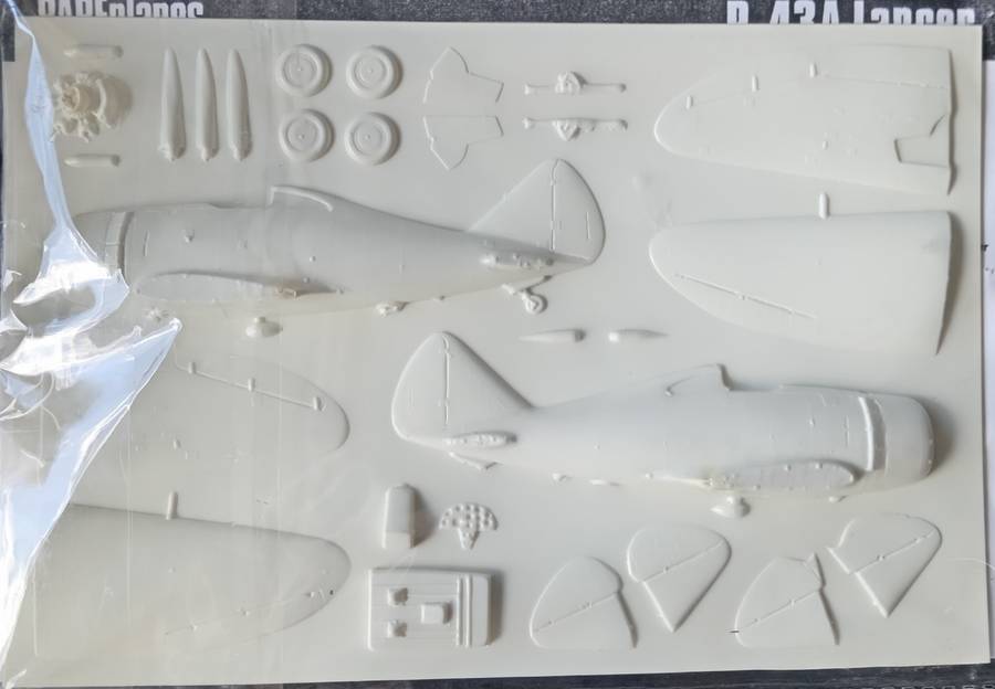 Rare Plane, Republic Lancer  P-43A Vacform Kit 1:72