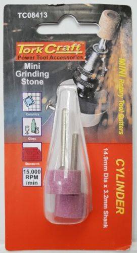 Tork Craft  Power Tools Accessories, Cylinder 14.9mm Dia x 3.2mm Shank TC08413