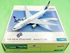 Herpa Wings Model, 1:500 Air New Zealand Boeing 777-200 ZK-OKA