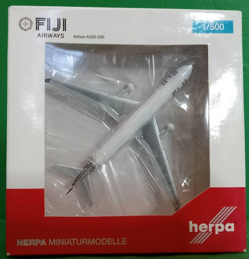 Herpa Wings, Fiji Airways, Airbus 330-200, Nr. 524728, Reg. DQ-FJU, 1/500 Scale