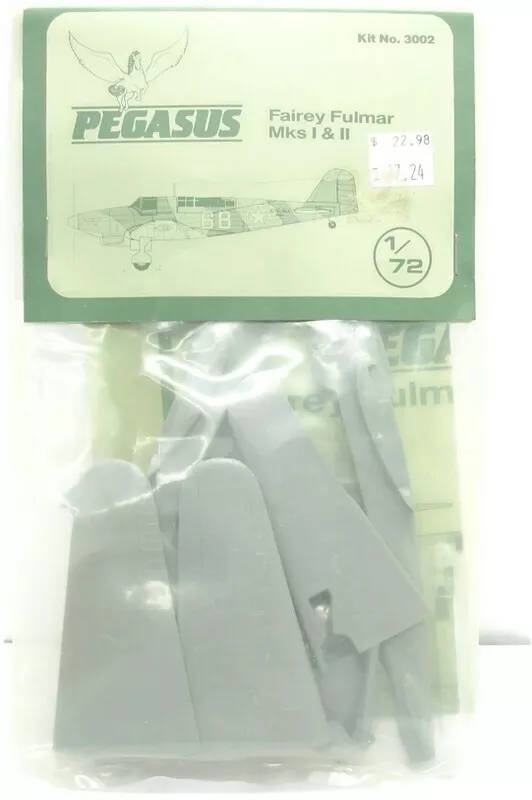 Pegasus Model,  Fairey Fulmar Mk.I / Mk.II No. 3002 1:72 Scale