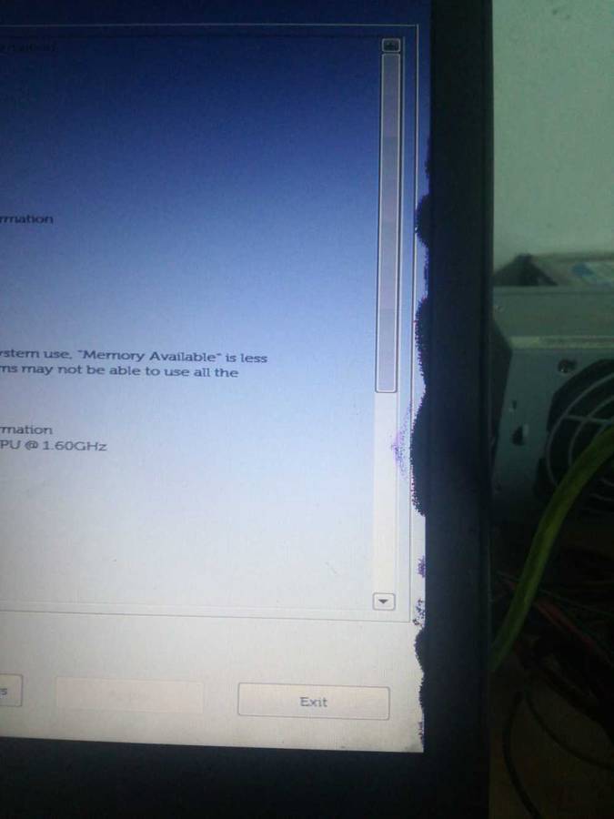 Dell Latitude 15.6inch Laptop: i5 8th gen, 8GB RAM, 500GB HDD. Ink on side screen, selling as spares