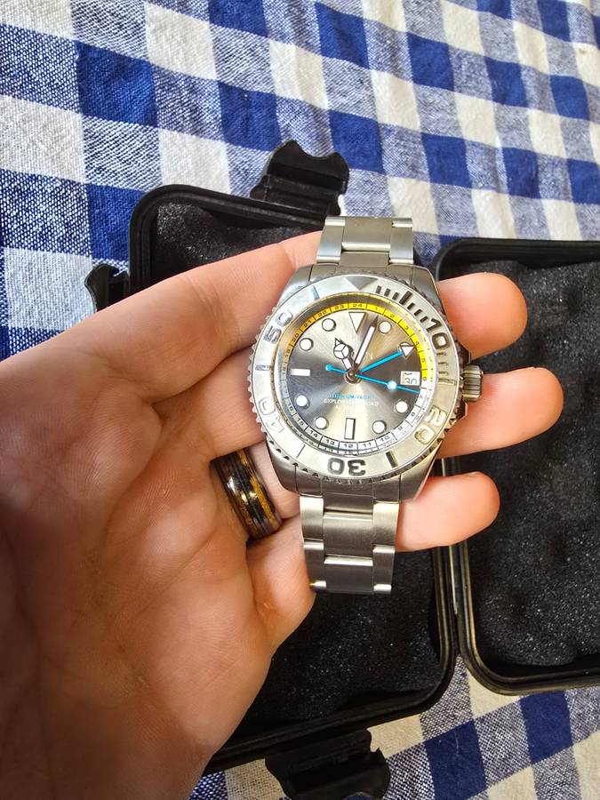 THORN Titanium Helium Valve NH34 GMT Watch