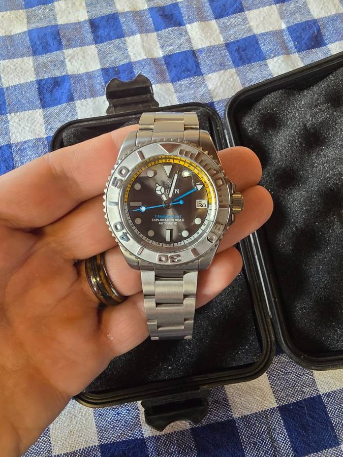 THORN Titanium Helium Valve NH34 GMT Watch