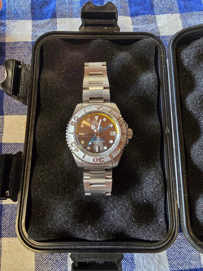 THORN Titanium Helium Valve NH34 GMT Watch