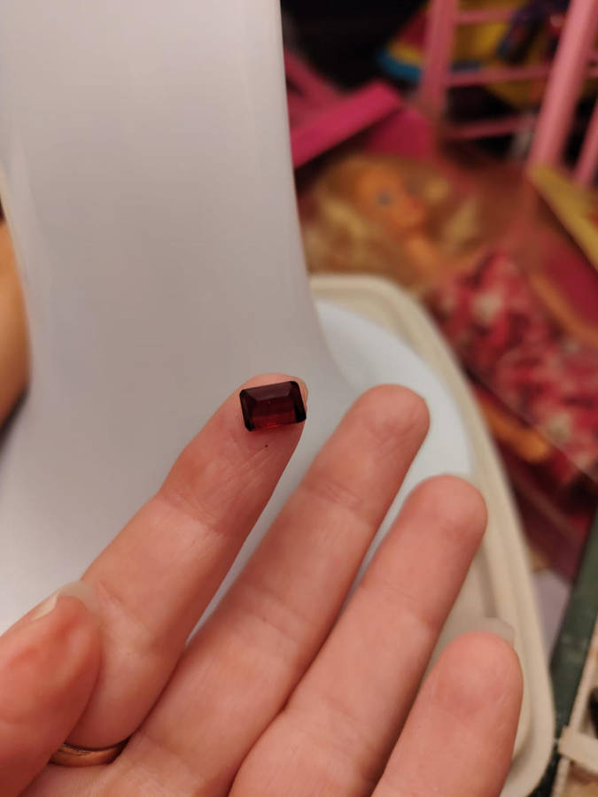 Vintage Gemstones Sample Display with raw and polished versions. Absolutely beautiful