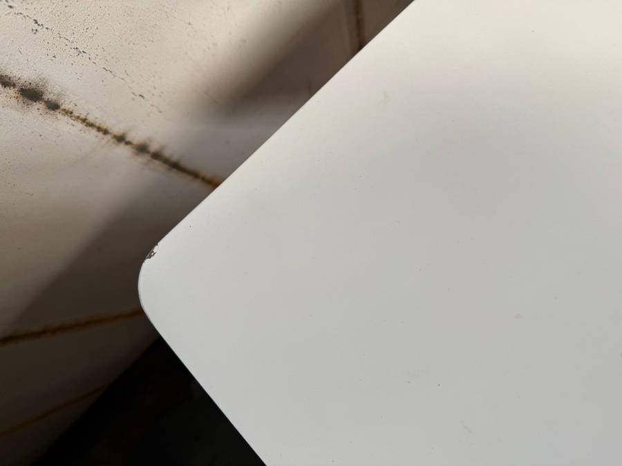 Rectangular Dining and Workplace Table - Size 1.2M - White