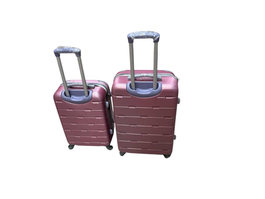 Le Emporer 3 Piece Luggage Set - Pink