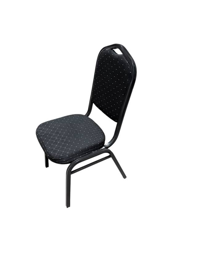 Conference Chair with Metal Frame - Black
