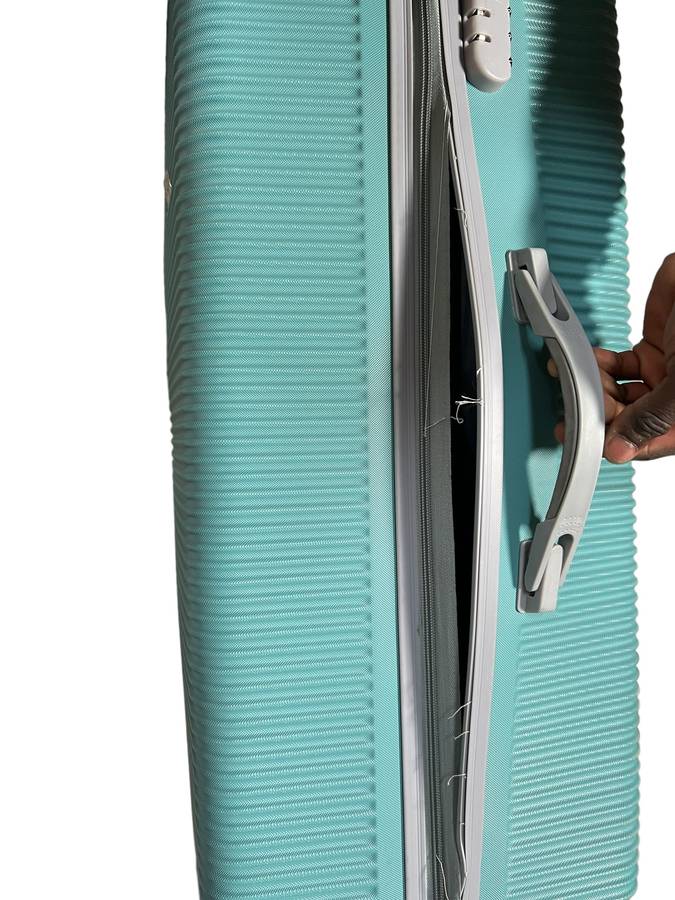 1 Piece Hard Outer Shell Luggage Set - SKY BLUE - READ DESCRIPTION