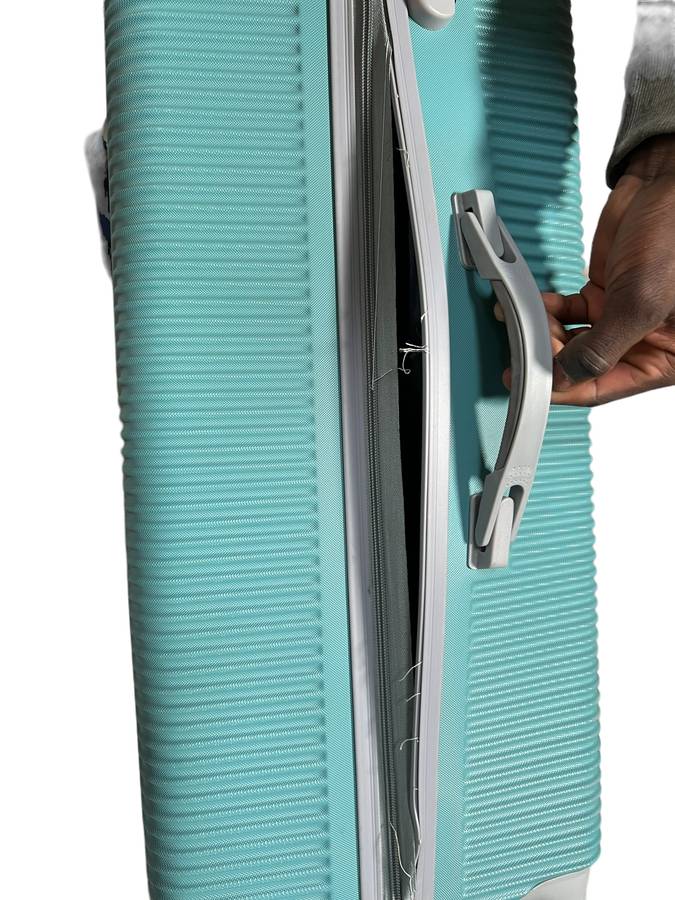 1 Piece Hard Outer Shell Luggage Set - SKY BLUE - READ DESCRIPTION