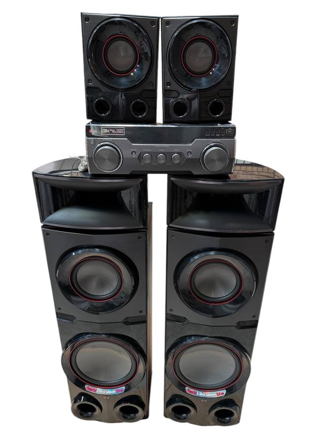 2300W AV Receiver System 2 channel - Sold As Is Not Working
