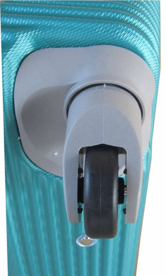 3 Piece Hard Outer Shell Luggage Set - Dark Green 31 Inch