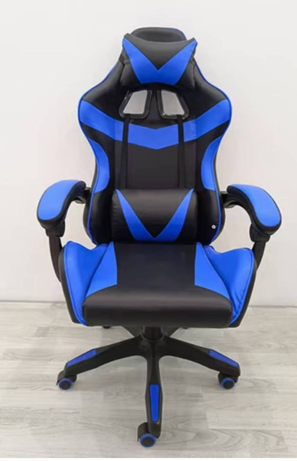 Pagani Ergonomic Office & Gaming Chair with Recline and Adjustable Height - Blue NEW