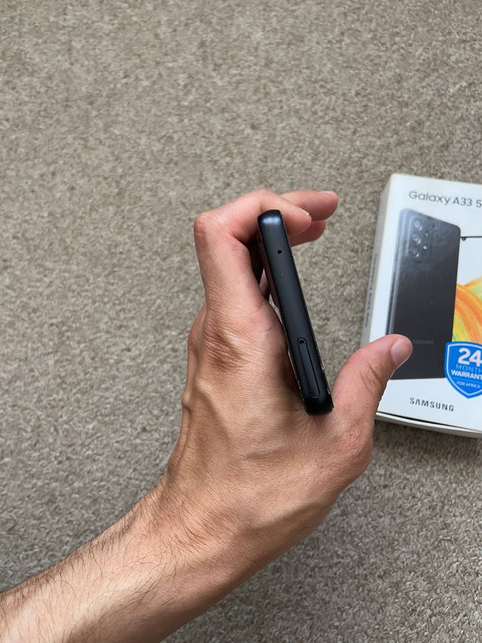 Samsung A33 5G 128gb Dual sim 6gb ram with box and cover