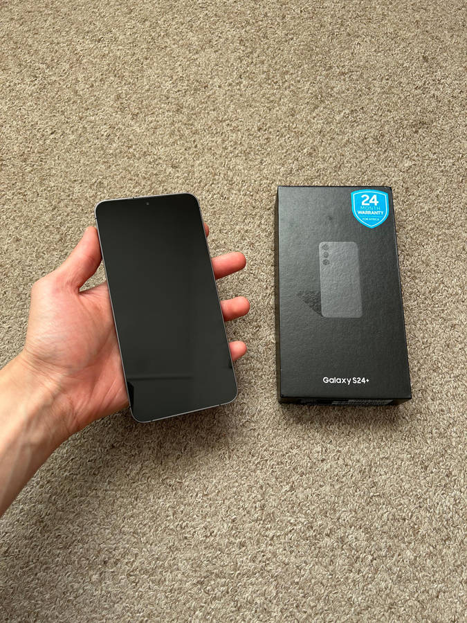 Samsung S24 Plus 256gb Dual sim Immaculate condition like brand new open box