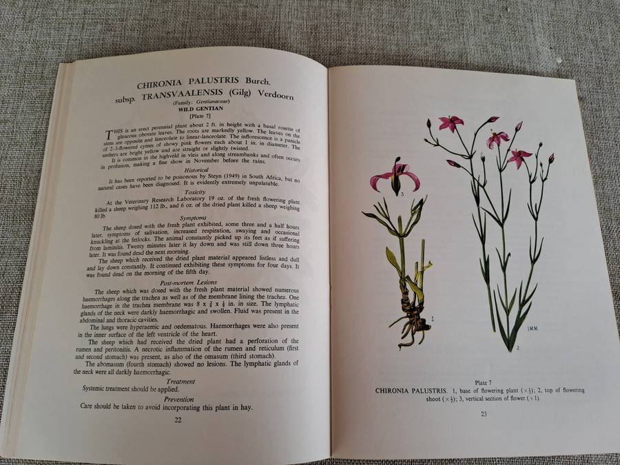 Poisonous Plants of Rhodesia - D.K. Shone & R.B. Drummond