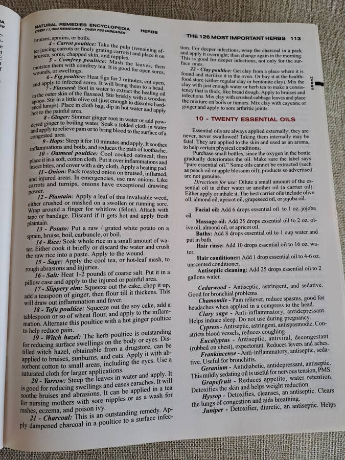 Natural Remedies Encyclopedia 4th Edition