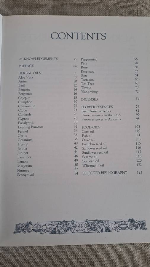 Healing Oils and Essences