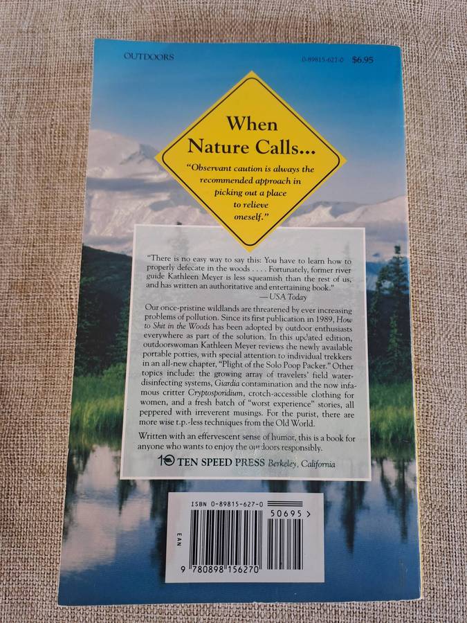 How to Shit in the Woods 2nd Edition - An Environmentally Sound Approach to a Lost Art