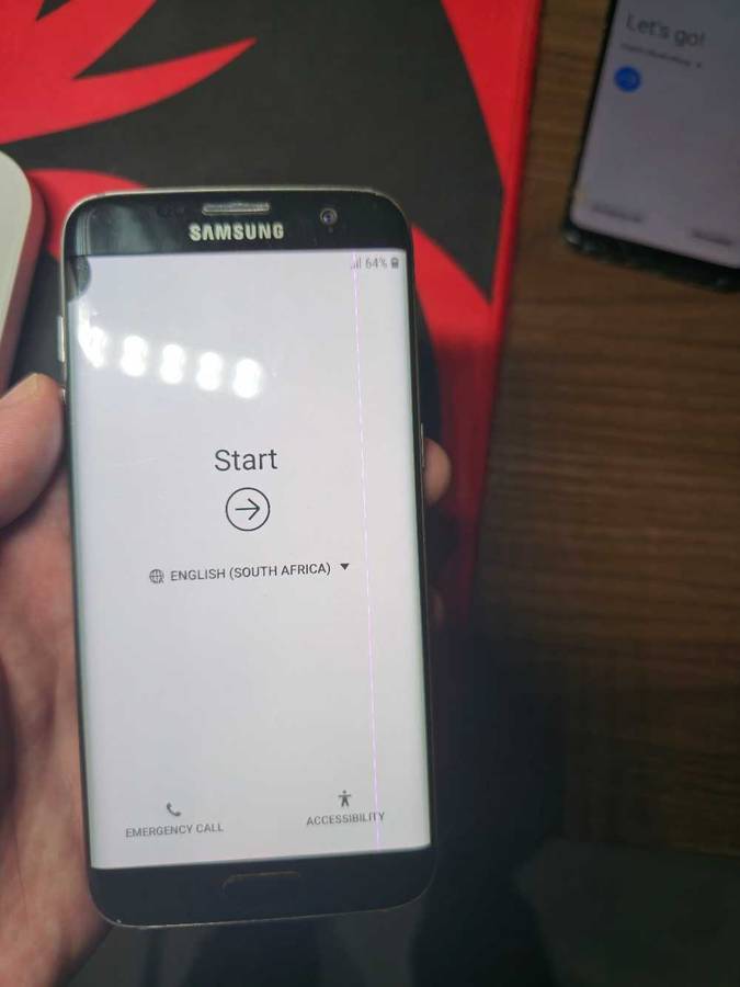 Samsung Galaxy S7 Edge Read description