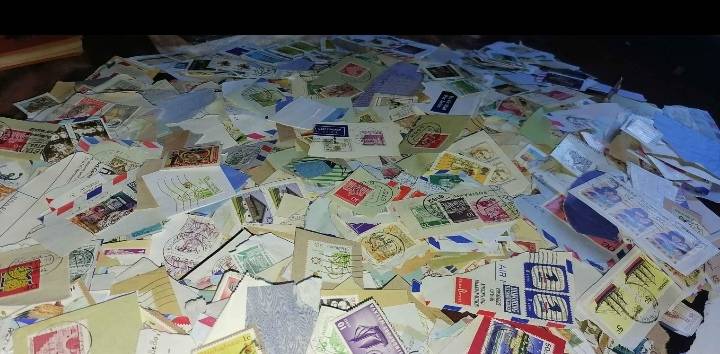 1000 x STAMPS FROM all over WORLD - MIXED LOT - VERY NICE STAMPS