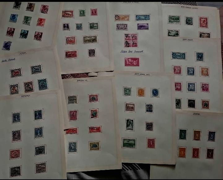 USA Stamp Collection x 31 Album Pages