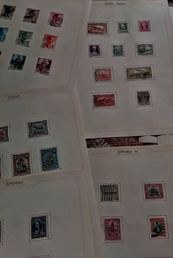 USA Stamp Collection x 31 Album Pages