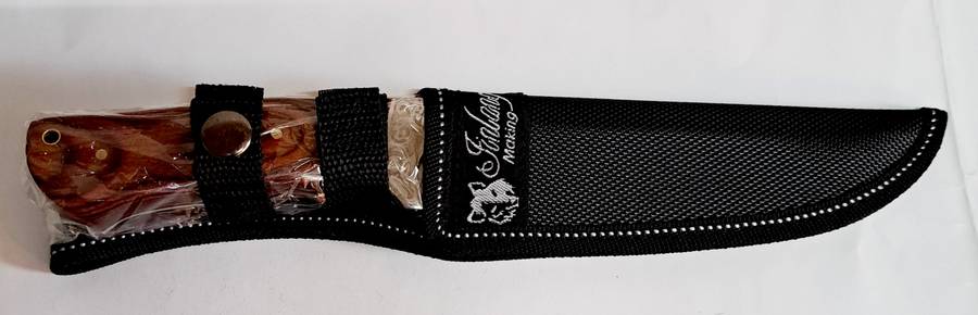 COLUMBIA HUNTING KNIFE STAINLESS STEEL OUTDOOR  SA65 & SHEATH (29CM) **NEW**