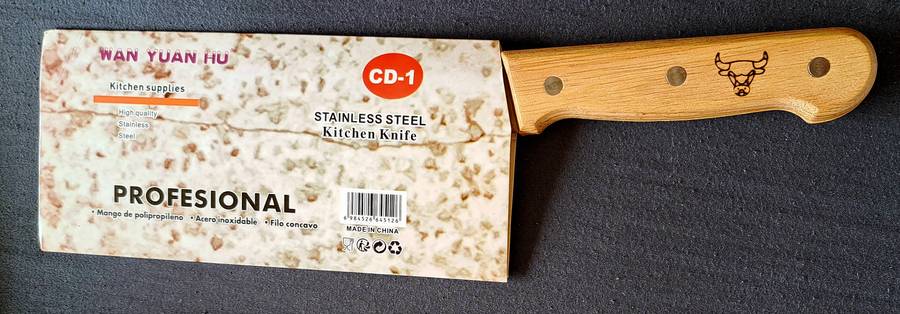 CLEAVER KNIVES SET OF 3 **NEW**