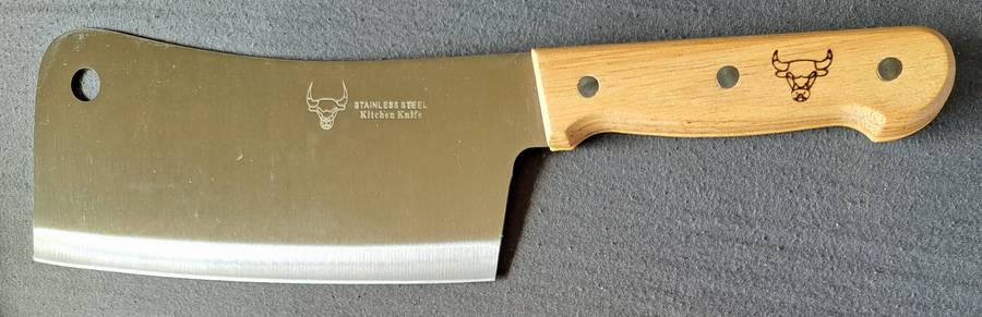 CLEAVER KNIVES SET OF 3 **NEW**