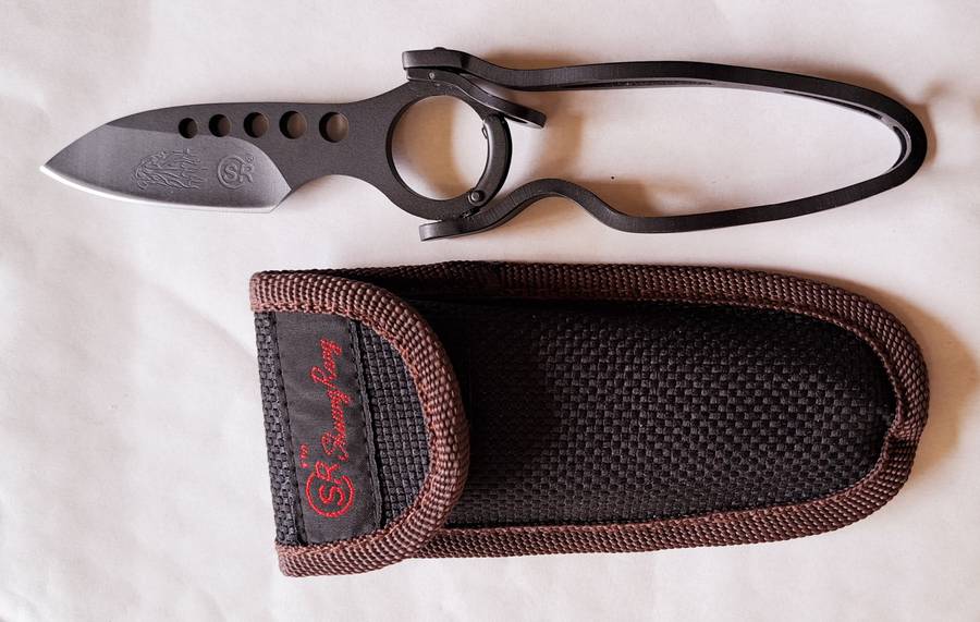 COLUMBIA U.S.A. SABER SR. ** KNIFE  & SHEATH **