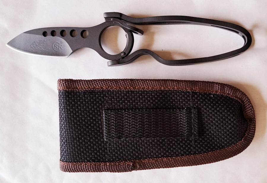 COLUMBIA U.S.A. SABER SR. ** KNIFE  & SHEATH **