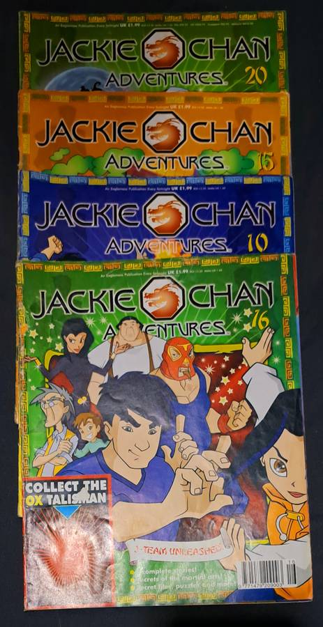 Vintage Jackie Chan Adventures  22 books good condition view all photos .