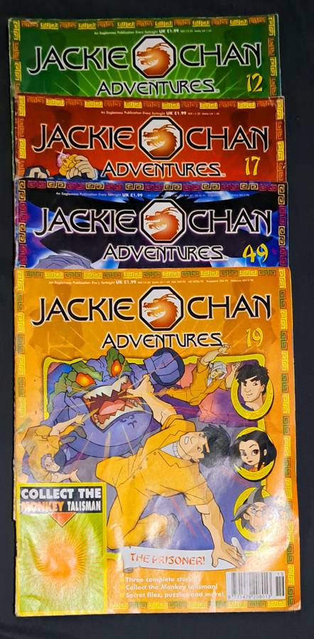 Vintage Jackie Chan Adventures  22 books good condition view all photos .