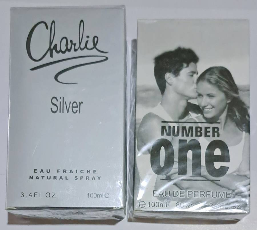Charlie Silver & Number One Natural Spray 2 × 100ml.
