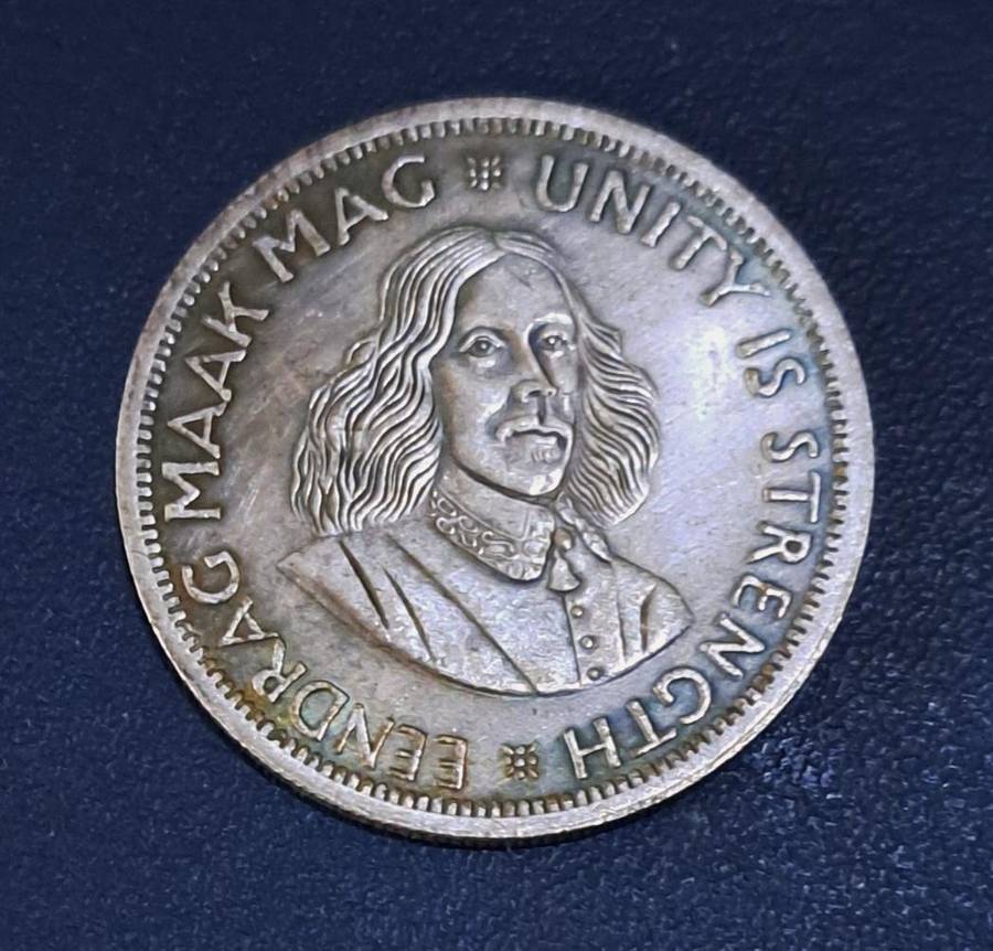 South Africa 1961 Fifty Cent Commemorative Coin.