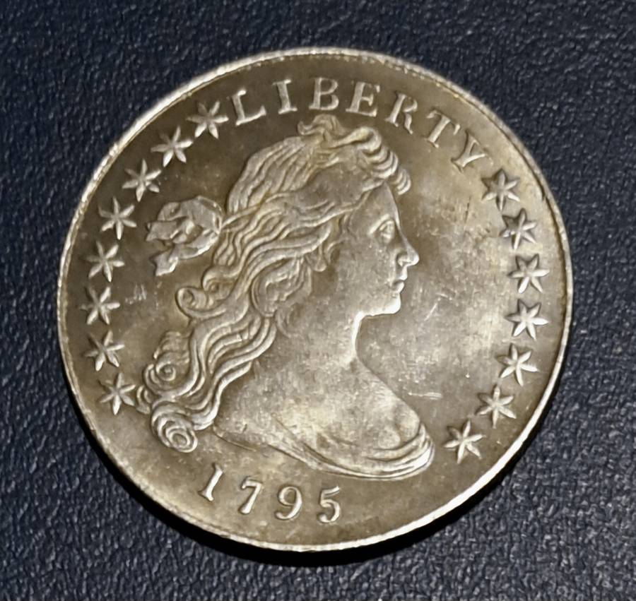1795 United States Liberty One Dollar Commemorative Coin 40.mm New