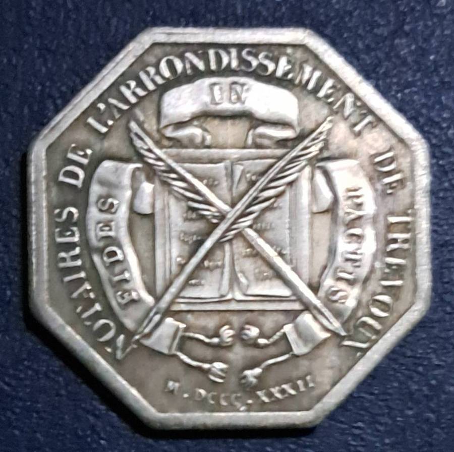 Vintage Octagonal Snake Commemorative Coin
