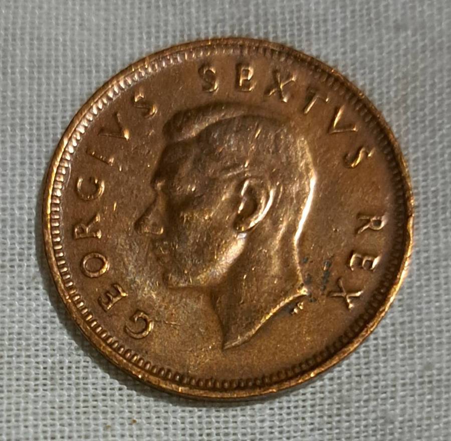 Quarter Penny -1950-  South Africa. Uncirculated coin.New